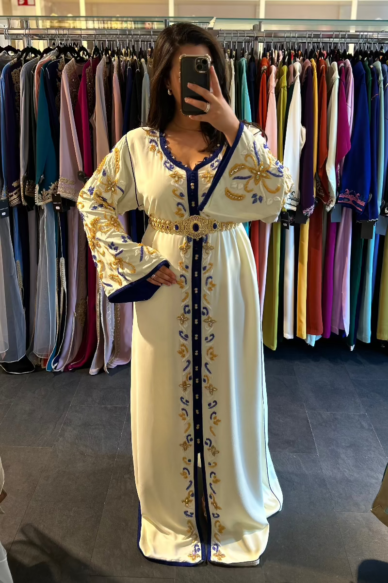 Sicily Kaftan - White