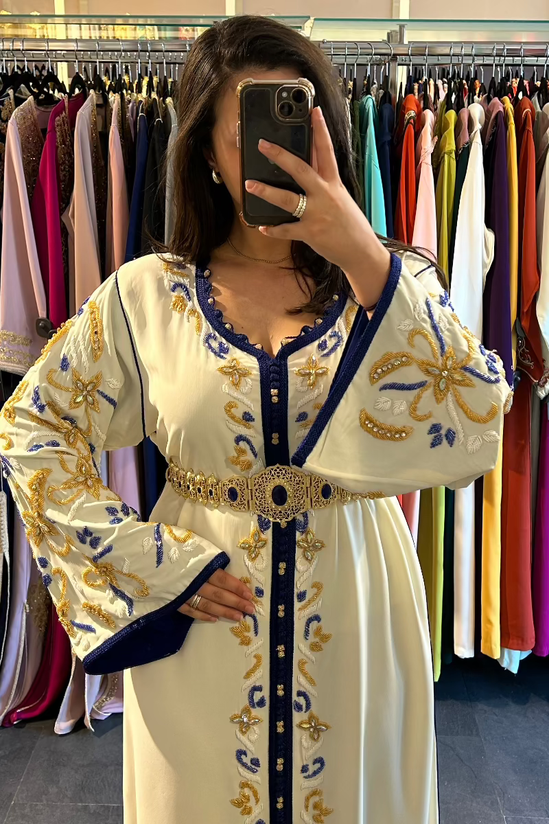 Sicily Kaftan - White