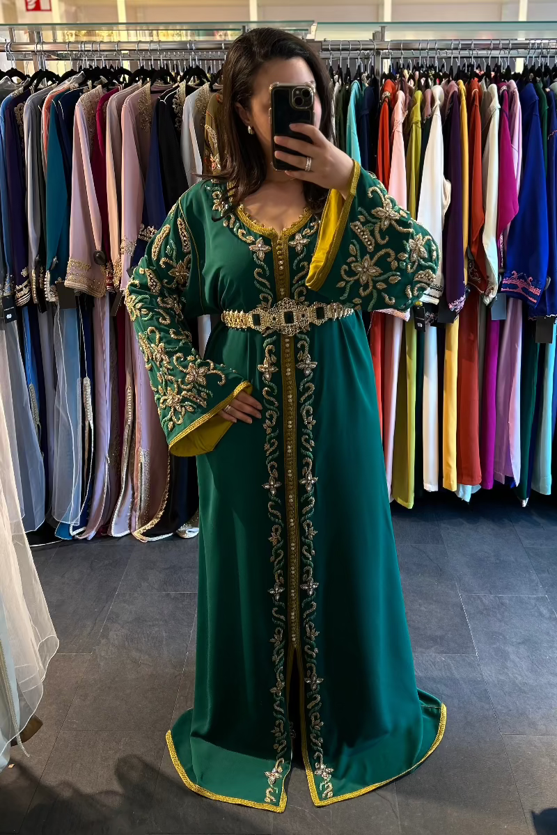 Sicily Kaftan - Green