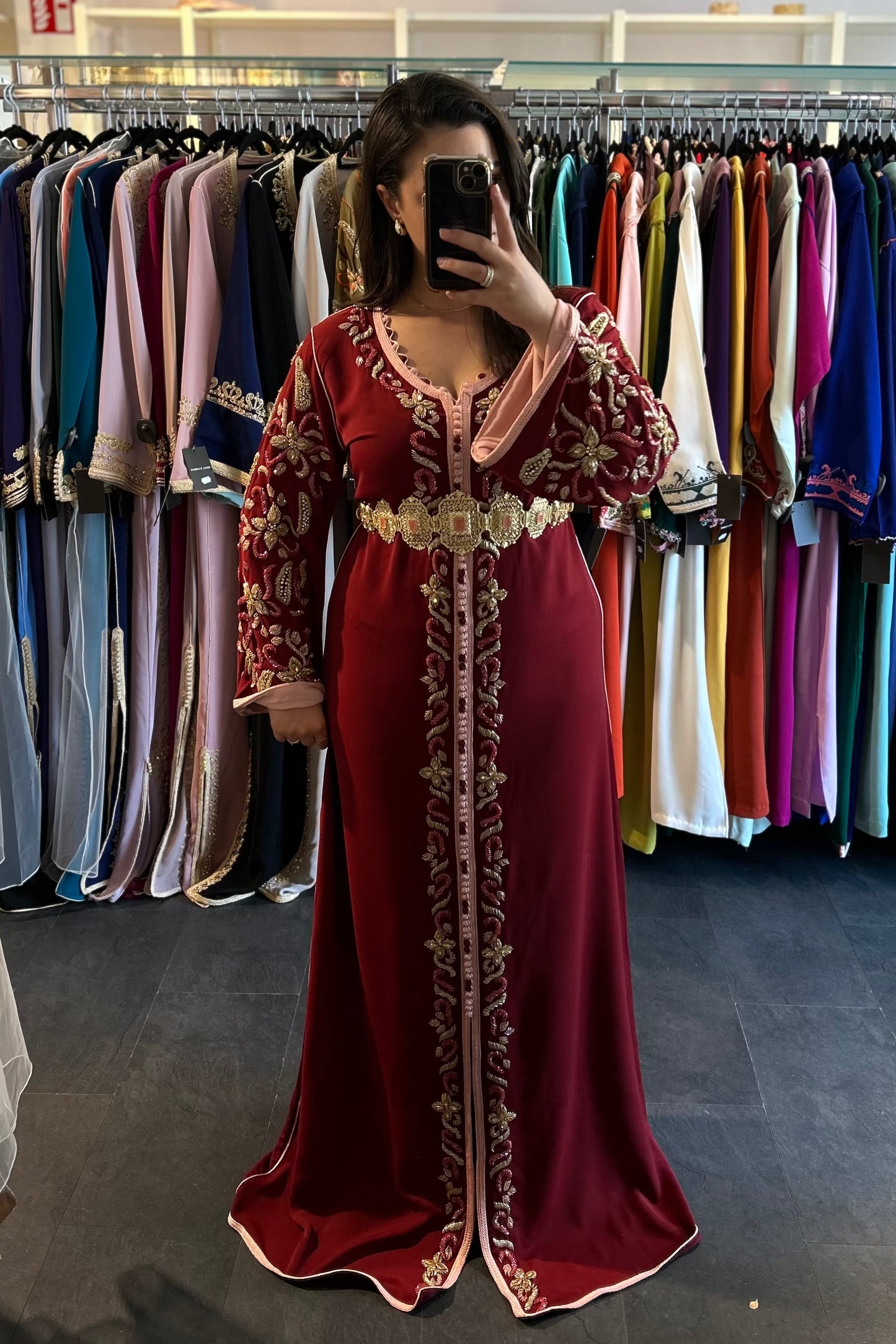 Sicily Kaftan - Red