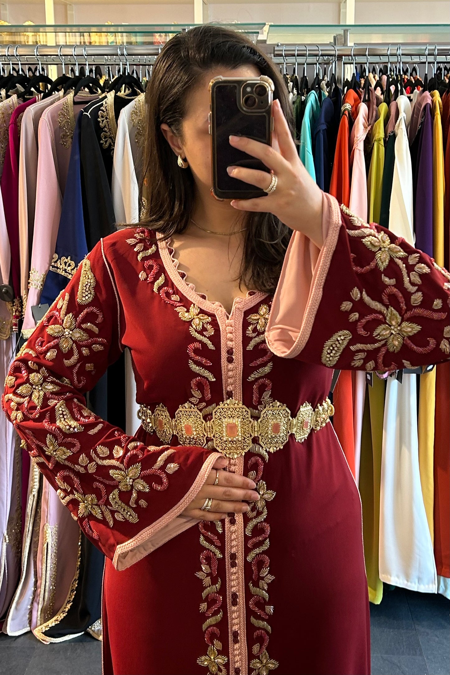 Sicily Kaftan - Red