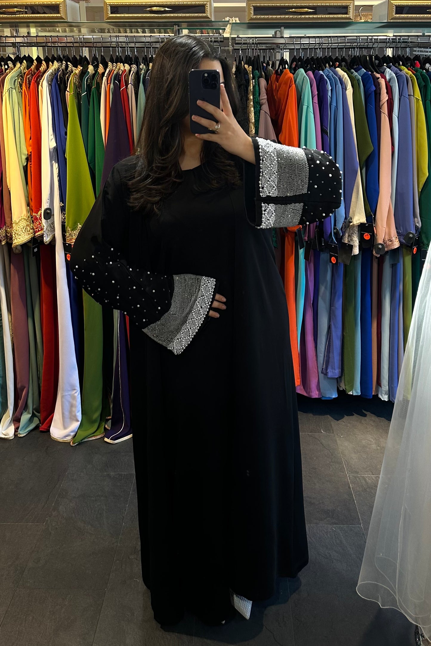 Stones Abaya
