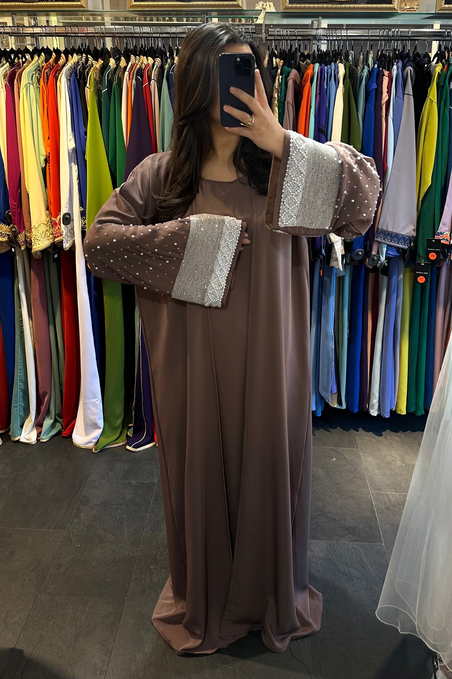 Stones Abaya