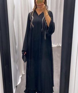 Abaya ASM 2 Delig Zwart