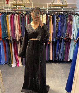Kaftan Marina Zwart