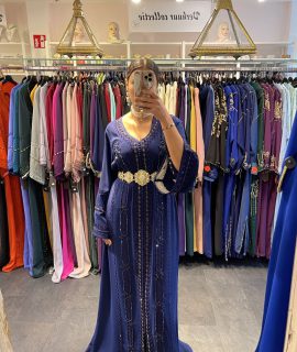 Kaftan Marina Donkerblauw
