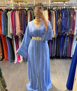 Kaftan Marina Baby Blauw