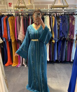 Kaftan Marina Blauw