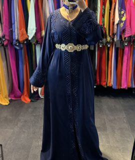 Kaftan Elegance Donkerblauw