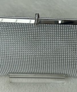 Mat Clutch Zilver