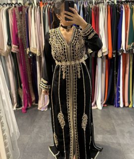 Timeless Kaftan Zwart