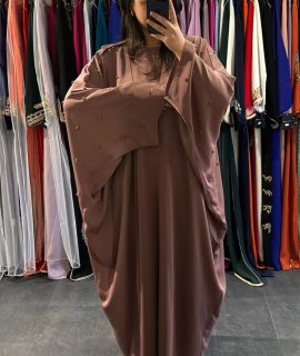 Purple Butterfly Abaya